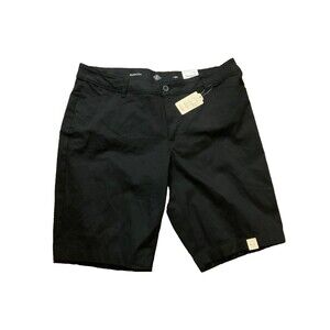 St John’s Bay Bermuda Shorts Women’s Size 16W Black